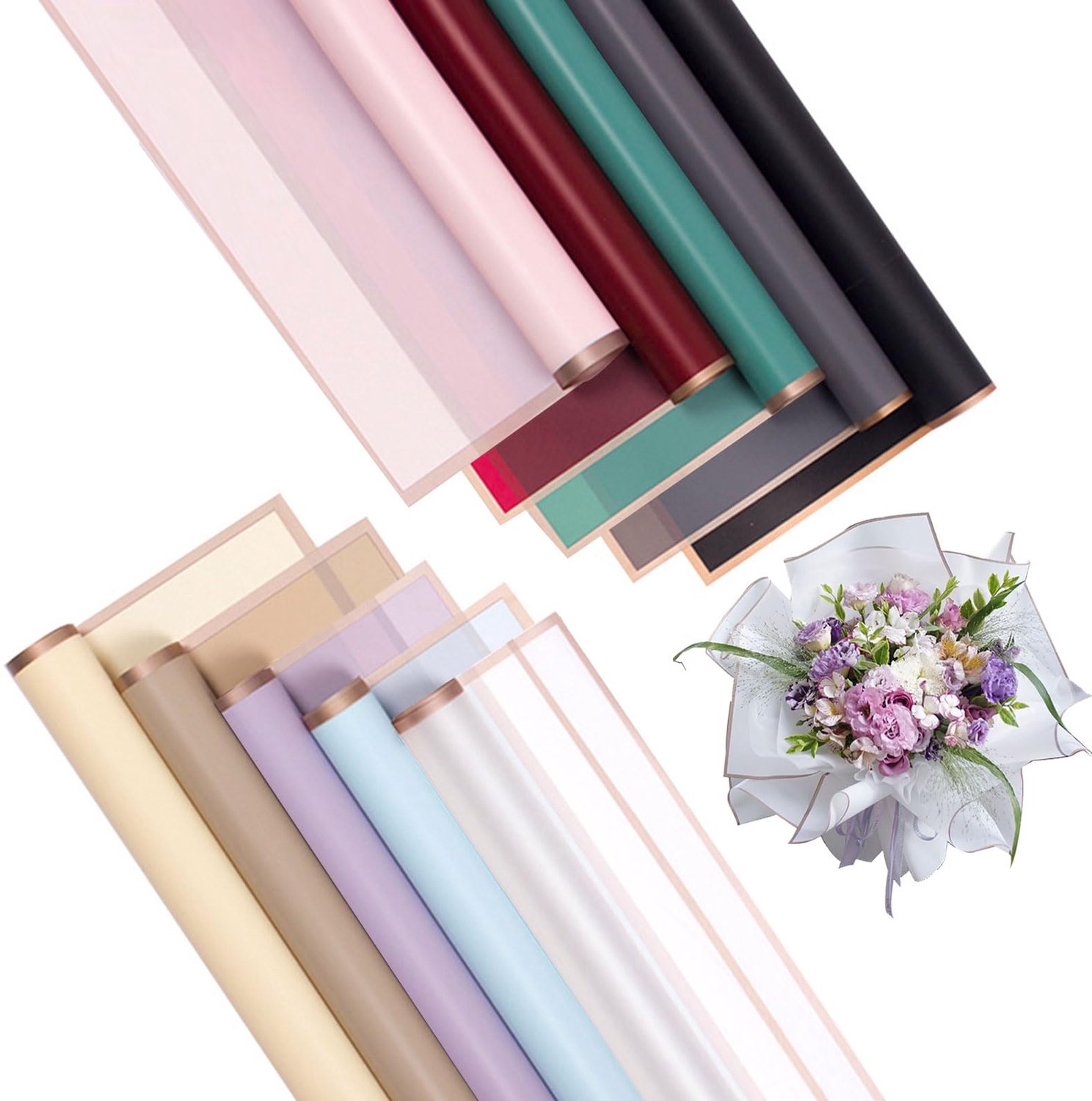 Waterdicht Bloemencadeaupapier, 20 Stuks