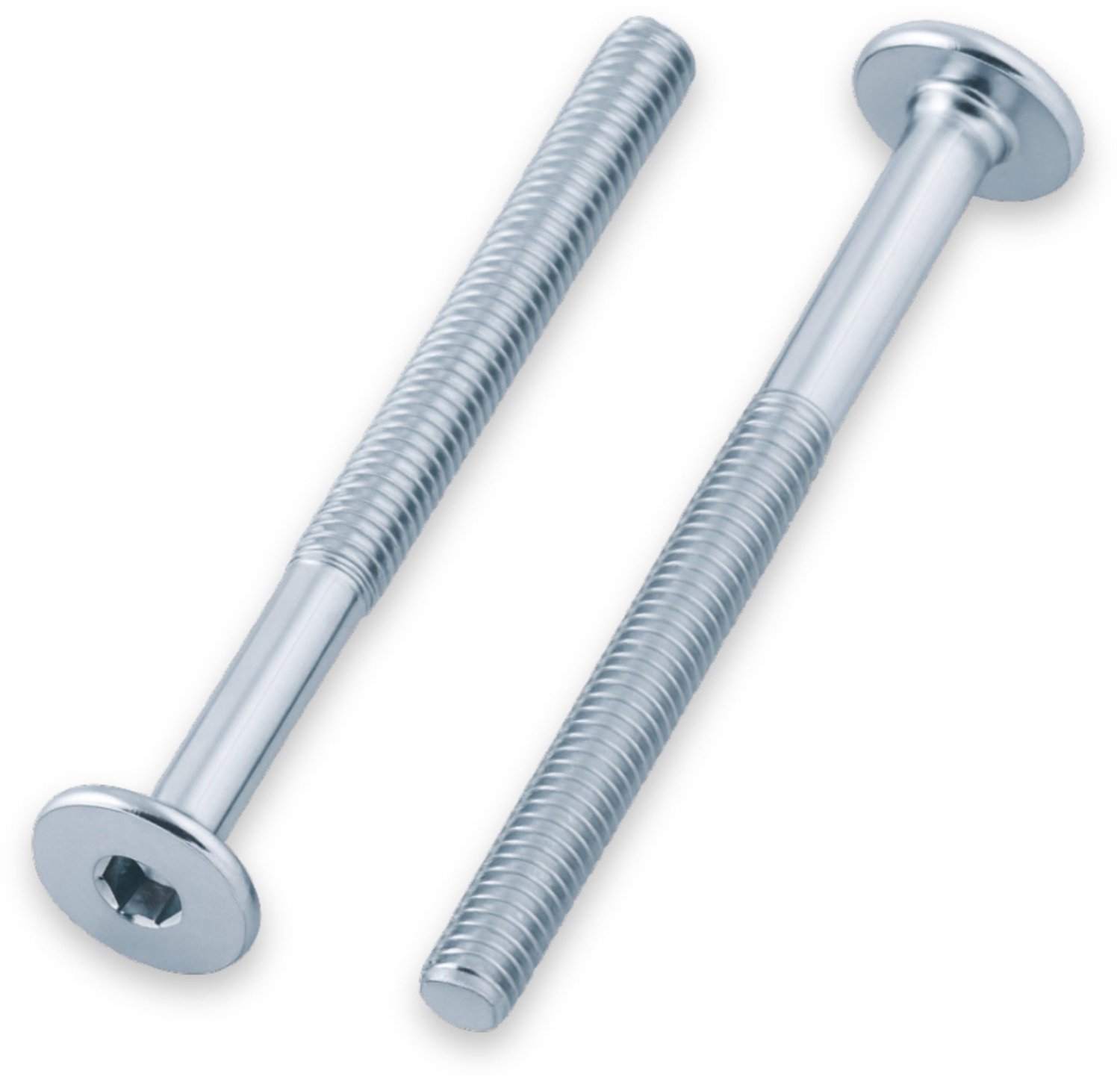 Cilinderkopschroeven met Inbus M6 x 140 mm - 100 Stuks - Gedeeltelijke Draad