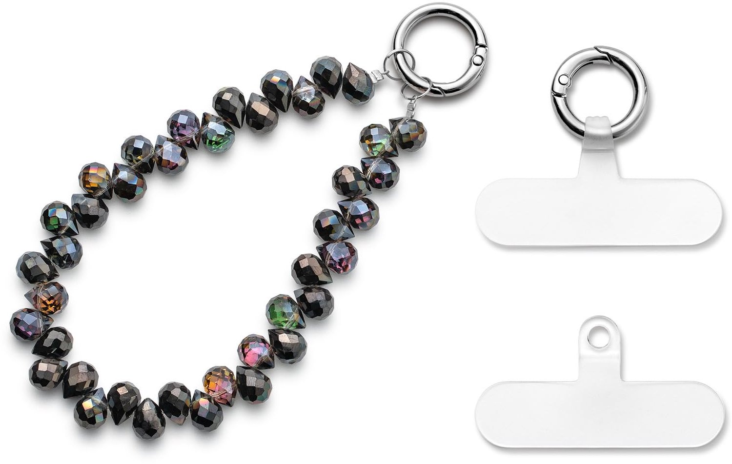 Mobiele Telefoon Ketting met Kristallen Beads voor Stijlvolle Accessoires