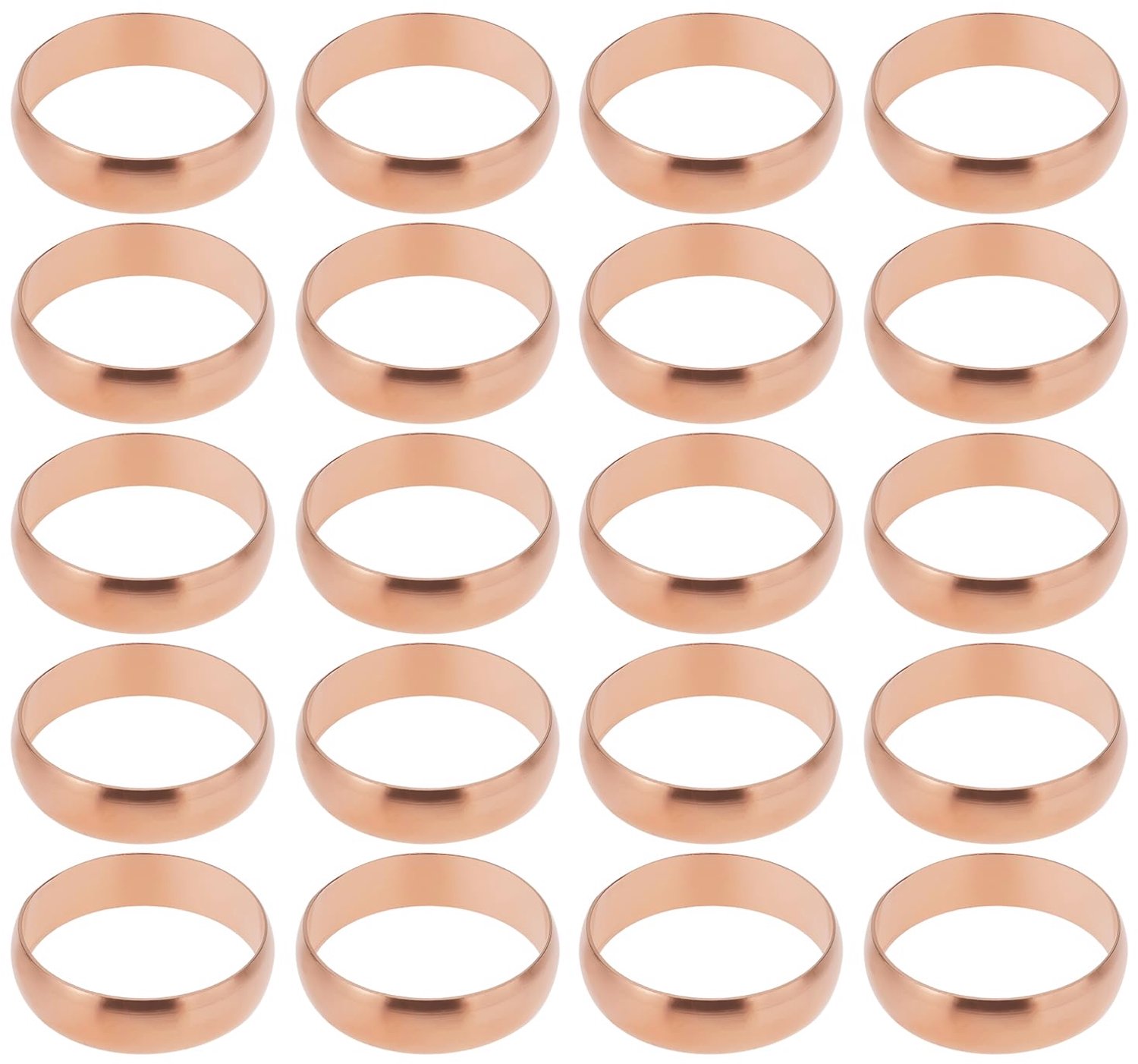 20 Stuks Koper Compressie Olijven voor 22mm Pijpen