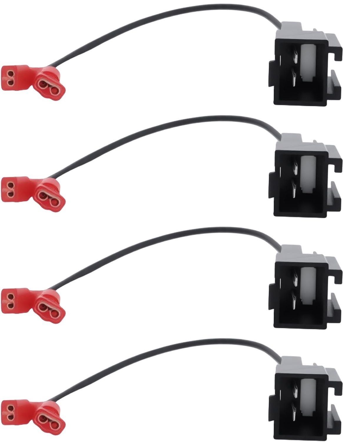 4 Stuks Auto Speaker Connector Harnas Adapter voor Jeep en Wrangler