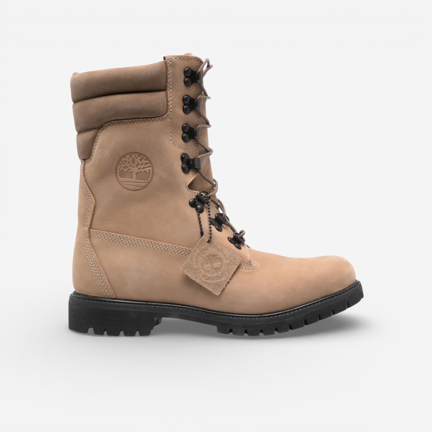 Timberland Mens Premium Tall Waterproof Boots Beige