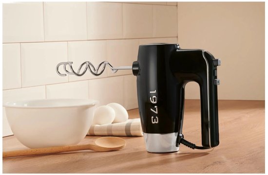 Silvercrest Handmixer - 400 W - Retro - Zwart van SilverCrest — afbeelding 2