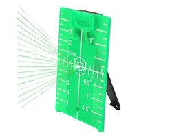 Laser Target Plate - Dubbele Schaal - Opvouwbaar - Magnetisch - Reflecterende Film - Verbeterde Zichtbaarheid