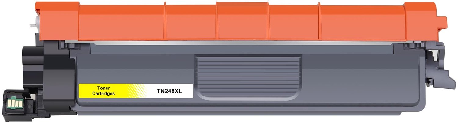 TN248XL Gele Toner Compatibel met Diverse Brother Printers