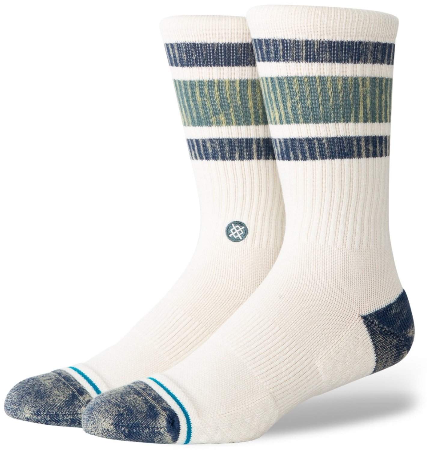 Stance unisex casual sokken signature boyd wash crew wit