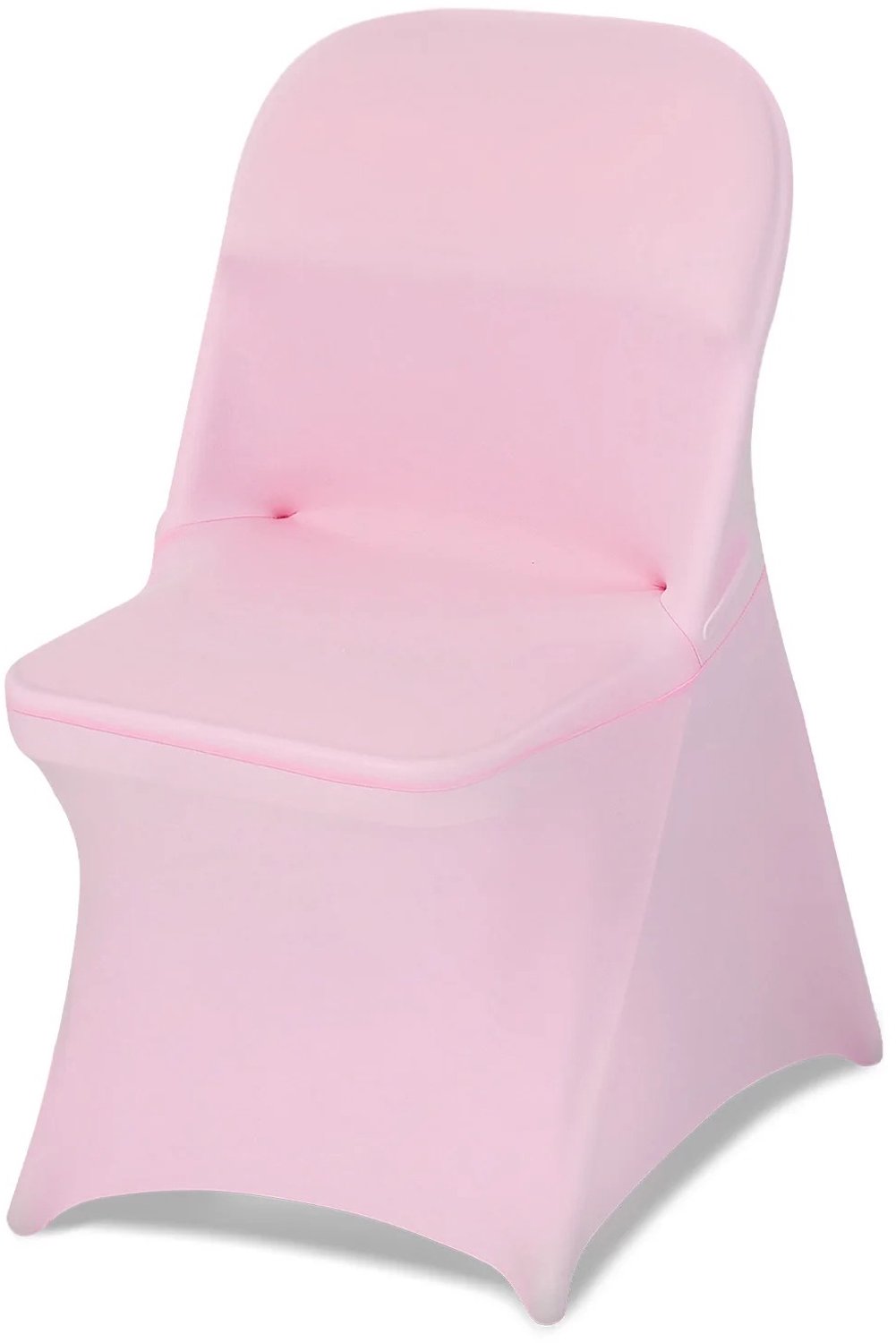 Veya Stoel hoes - Stoel bekleding - Stoelen - Feesten - Bruiloft - 50 Stuks - Roze - One size fits most - Wasbaar- Anti slip