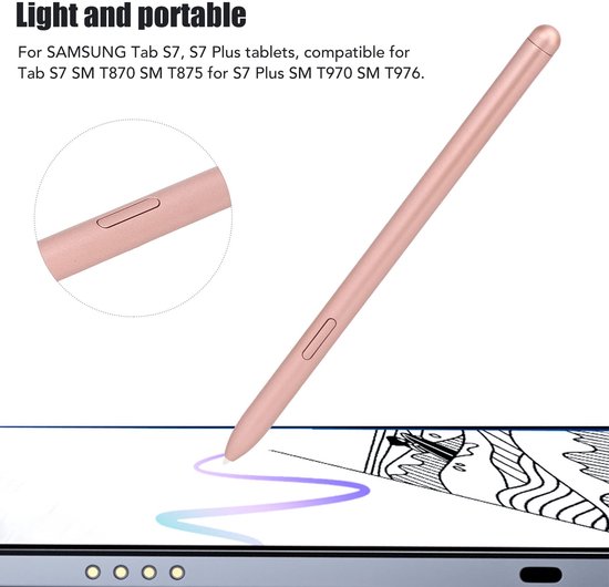 Vervangende Stylus Pen voor Tab S7 en S7 Plus, Goud — afbeelding 5