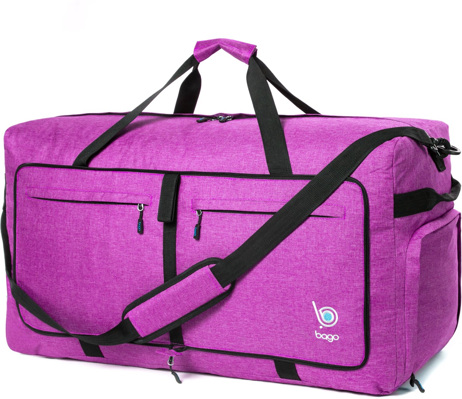 Vouwbare Reistas - Lichtgewicht 60L/80L/100L - Snow Pink