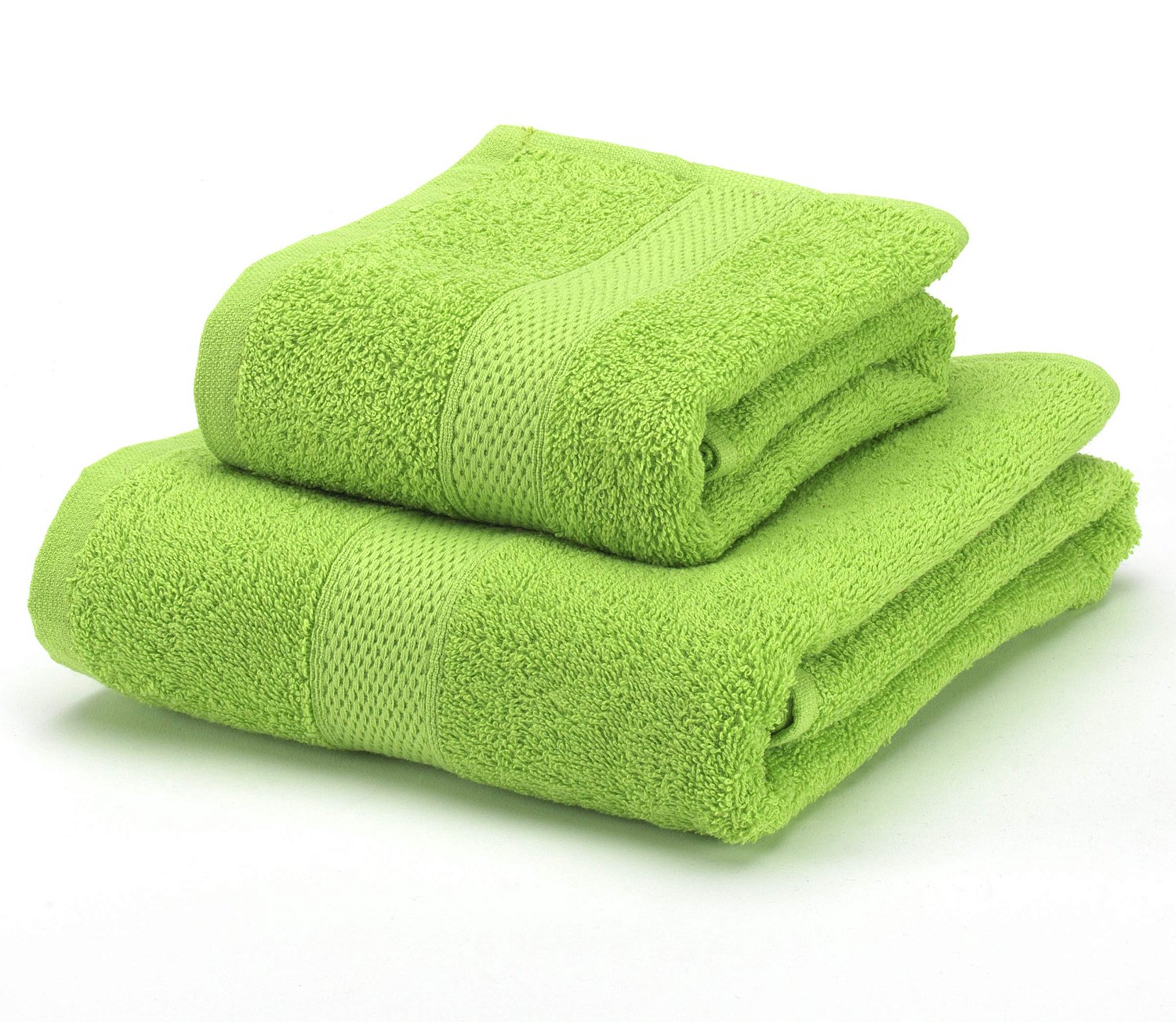 Handdoekset van 100% Gekamd Katoen - Set van 2 Stuks