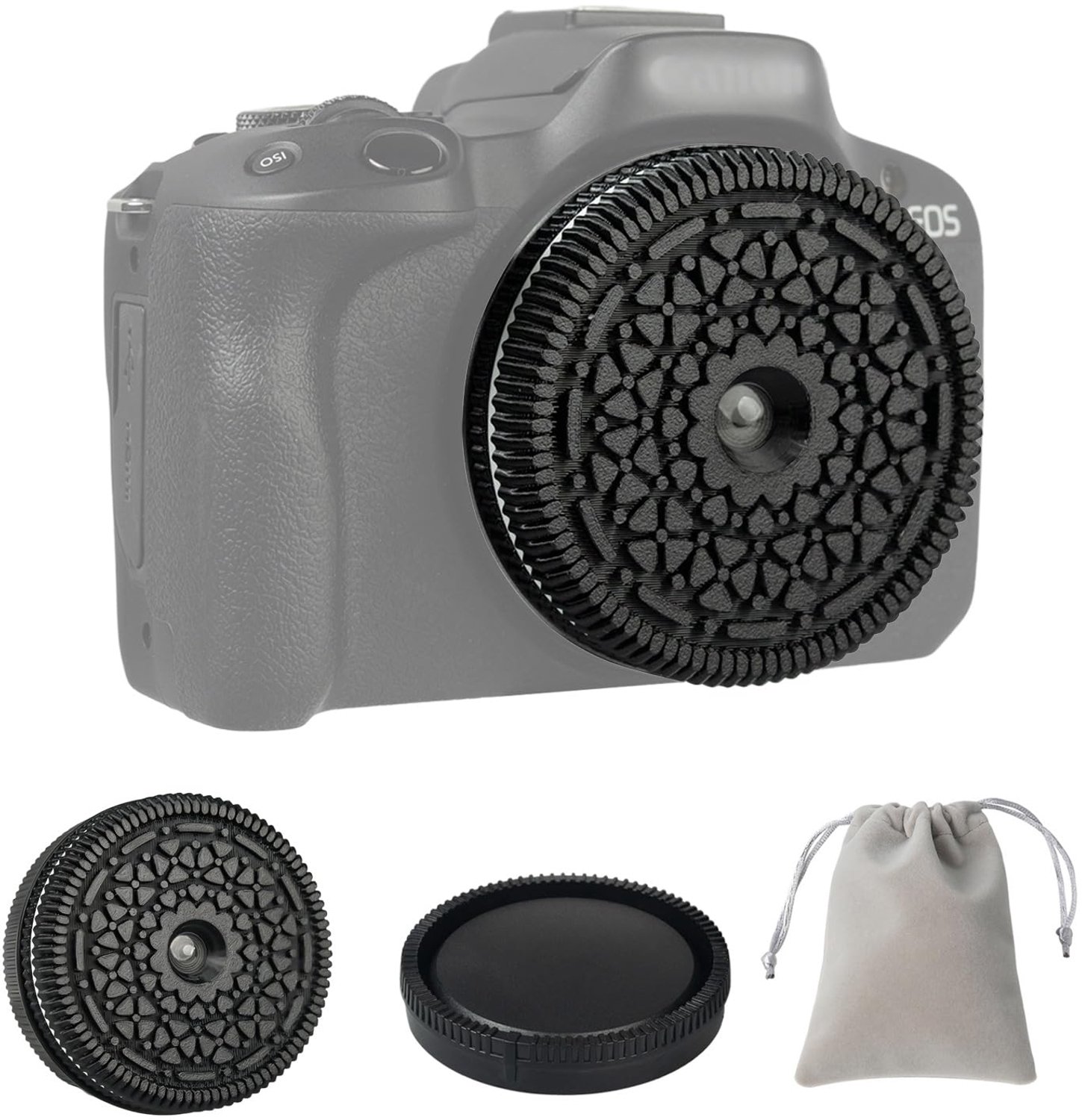 Pannenkoeklens 30mm F10 - Compatibel met Canon RF Mount - Vaste focus - Compact - Vintage filmstijl - Hoogwaardige PP-kunststof - Camera Lens