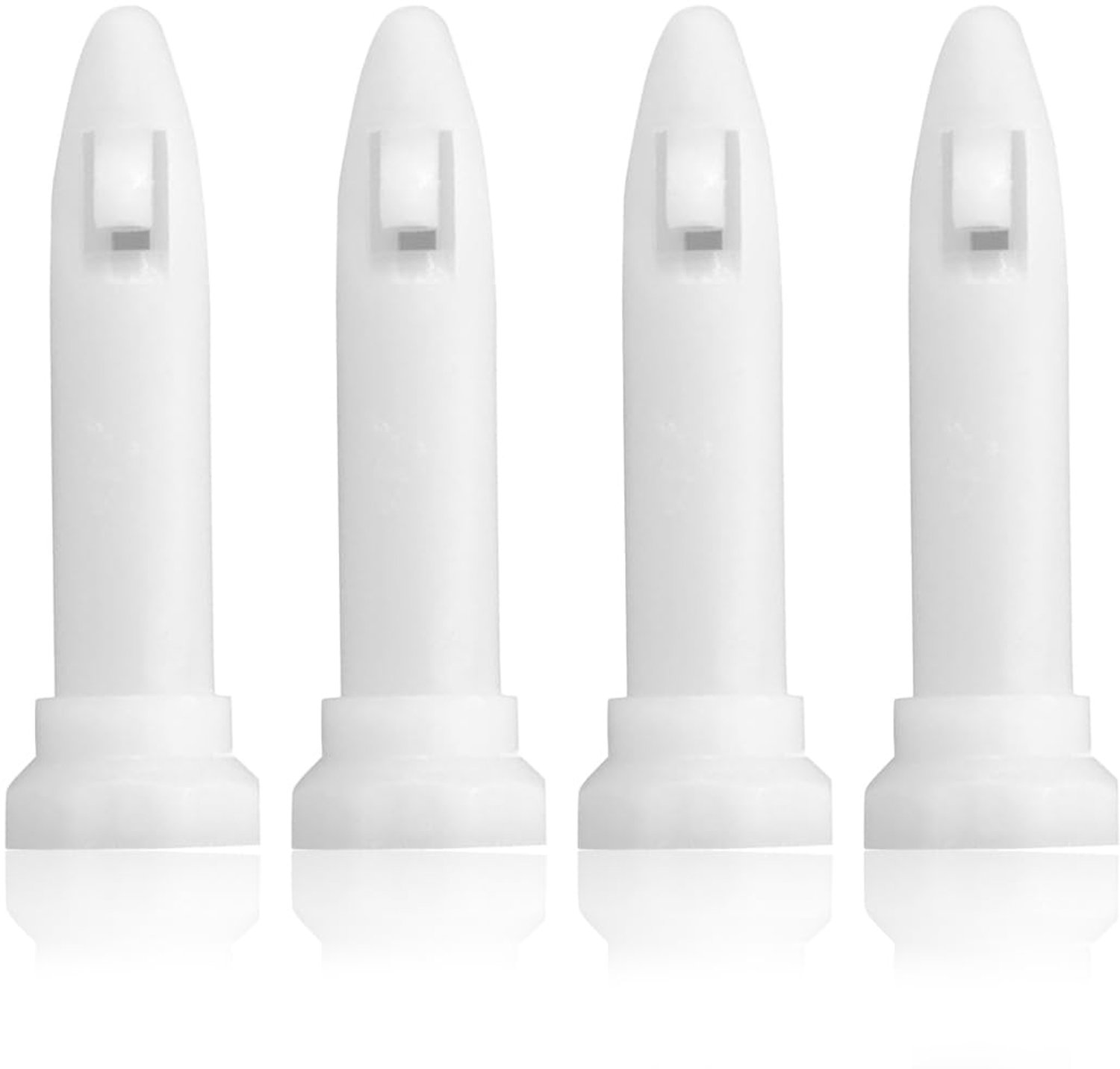 Wasmachine-Demperpinnen - 4 Stuks - Schokdemper - Kliksluitsysteem - Slijtvast Kunststof - 7,4 x 1,4 cm