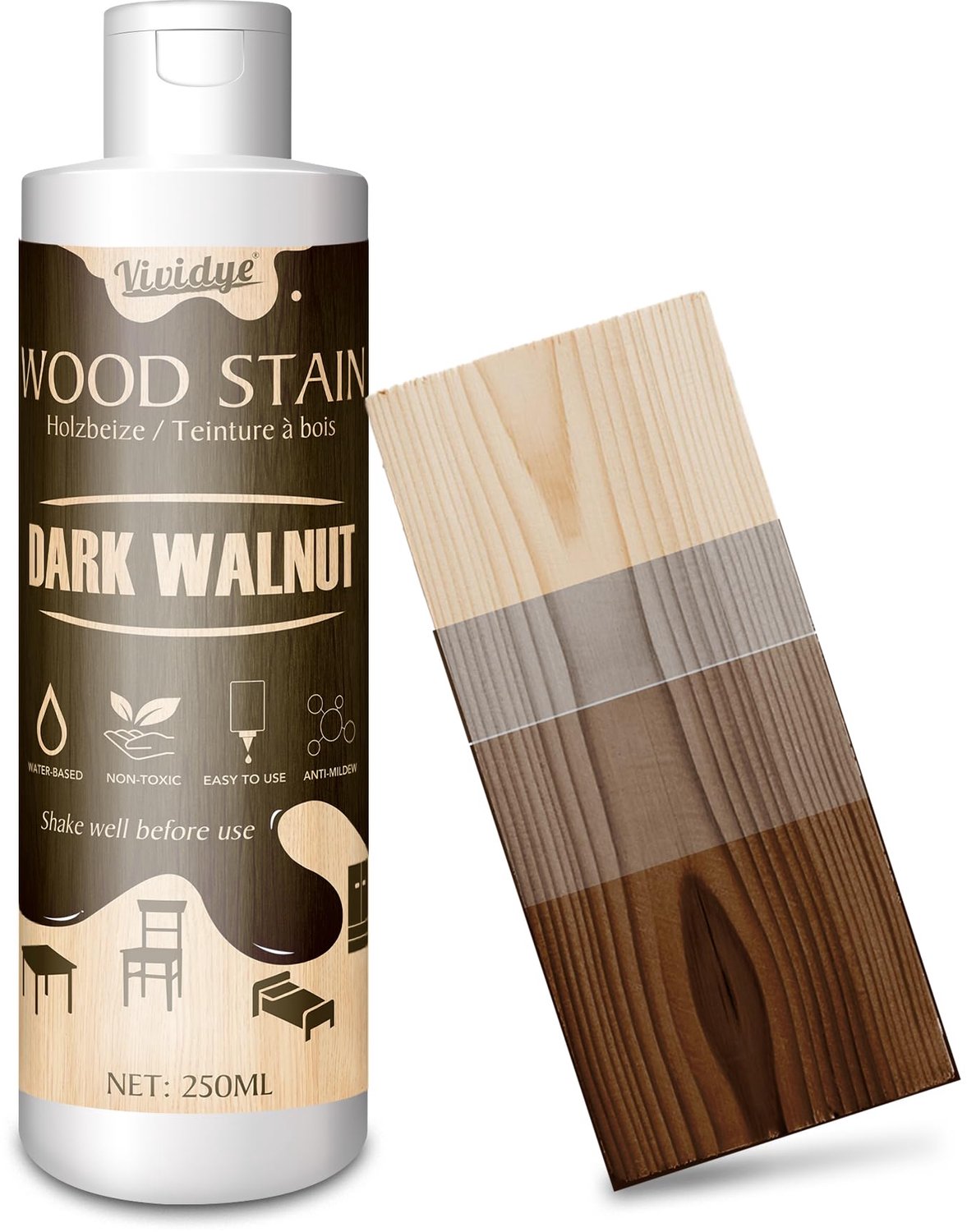 Houten Beits (Donker Walnoot)