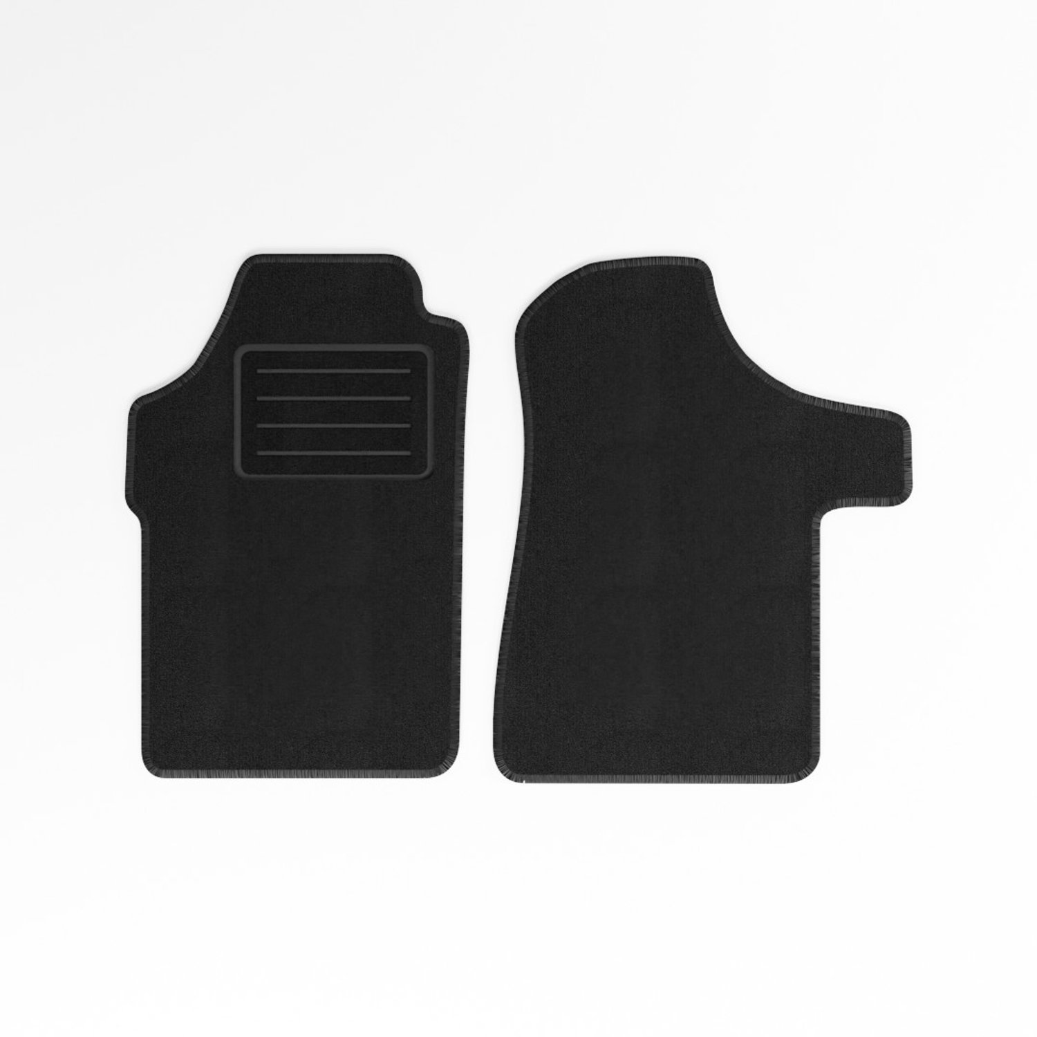 Mats4all | Naaldvilt automatten passend voor Mercedes Vito 3 2-delig voorset 2003-2014 | Antislip | Met versterking | 4-delig | Automatten | Mattenset