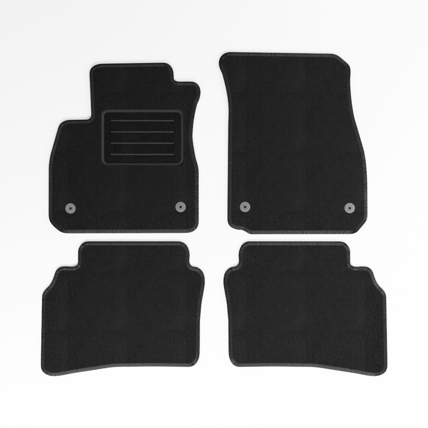 Mats4all | Naaldvilt automatten passend voor Opel Insignia 2017-2020 | Antislip | Met versterking | 4-delig | Automatten | Mattenset