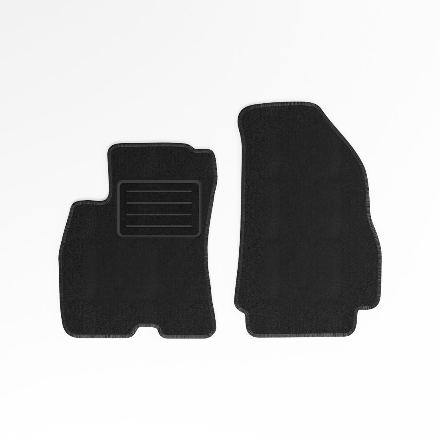 Mats4all | Naaldvilt automatten passend voor Fiat Doblo 152 voorset 2010-2015 | Antislip | Met versterking | 4-delig | Automatten | Mattenset
