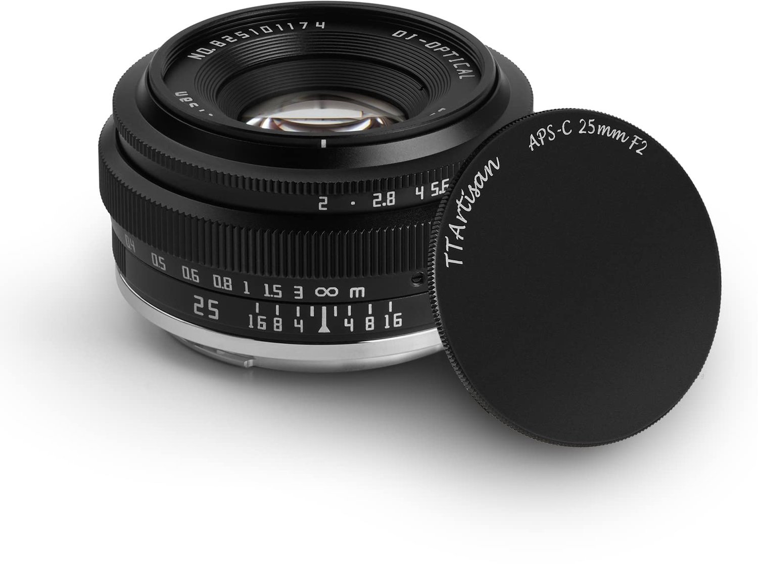 25mm F2 Handmatige Groothoeklens - Compatibel met M4/3 Camera's
