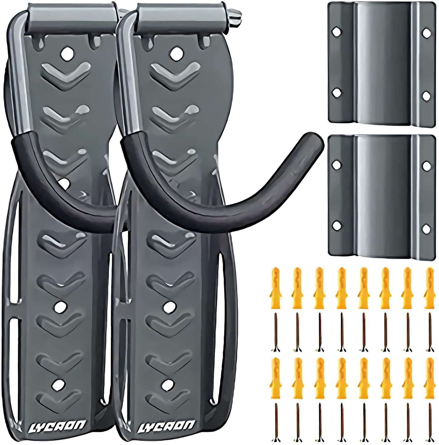 Wandhouder voor Fietsen met Anti-Scratch Haken