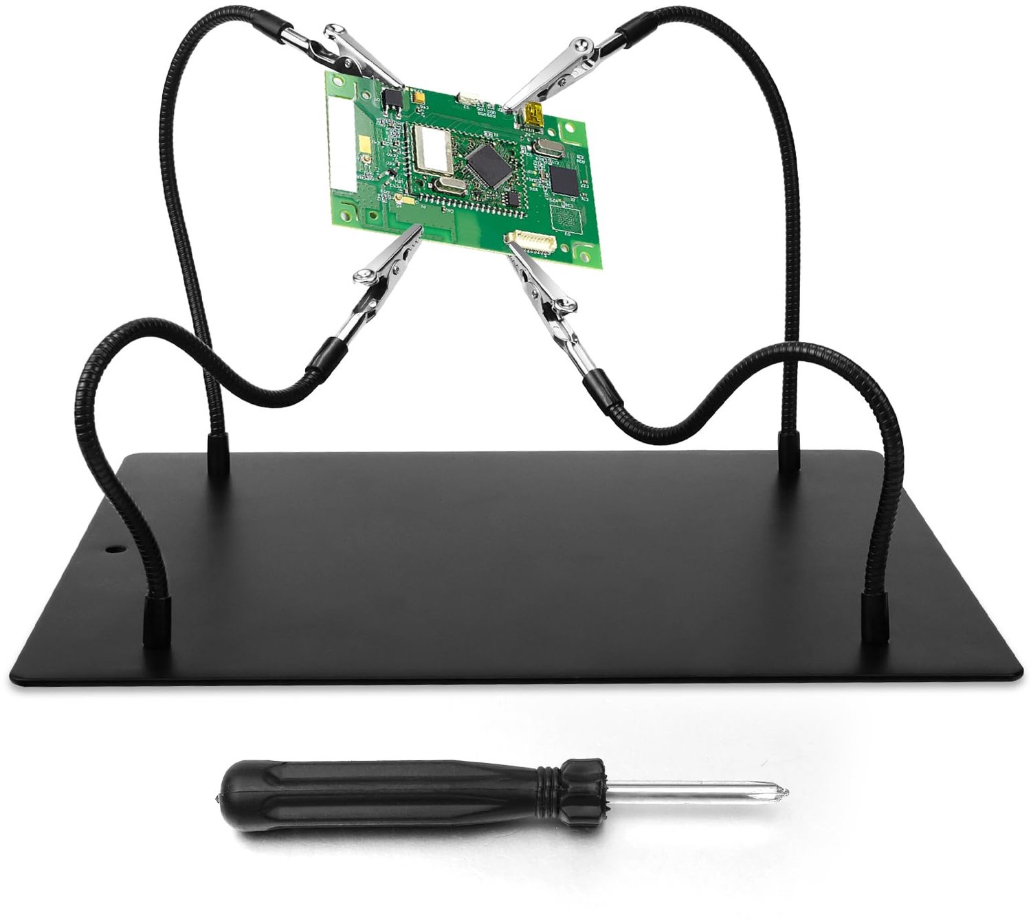Magnetische Helping Hand Soldering Tool met 4 Flexibele Armen