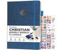 CF Christian Planner - Mystiek Blauw, Groot Formaat