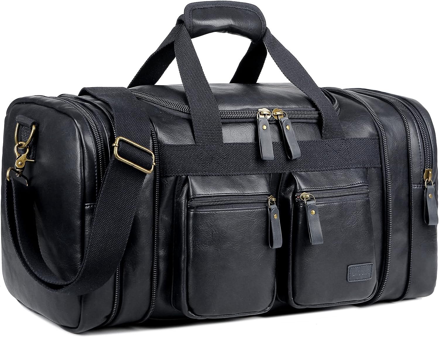 HB-21 Duffle Reisbagage voor Mannen en Vrouwen in Zwart