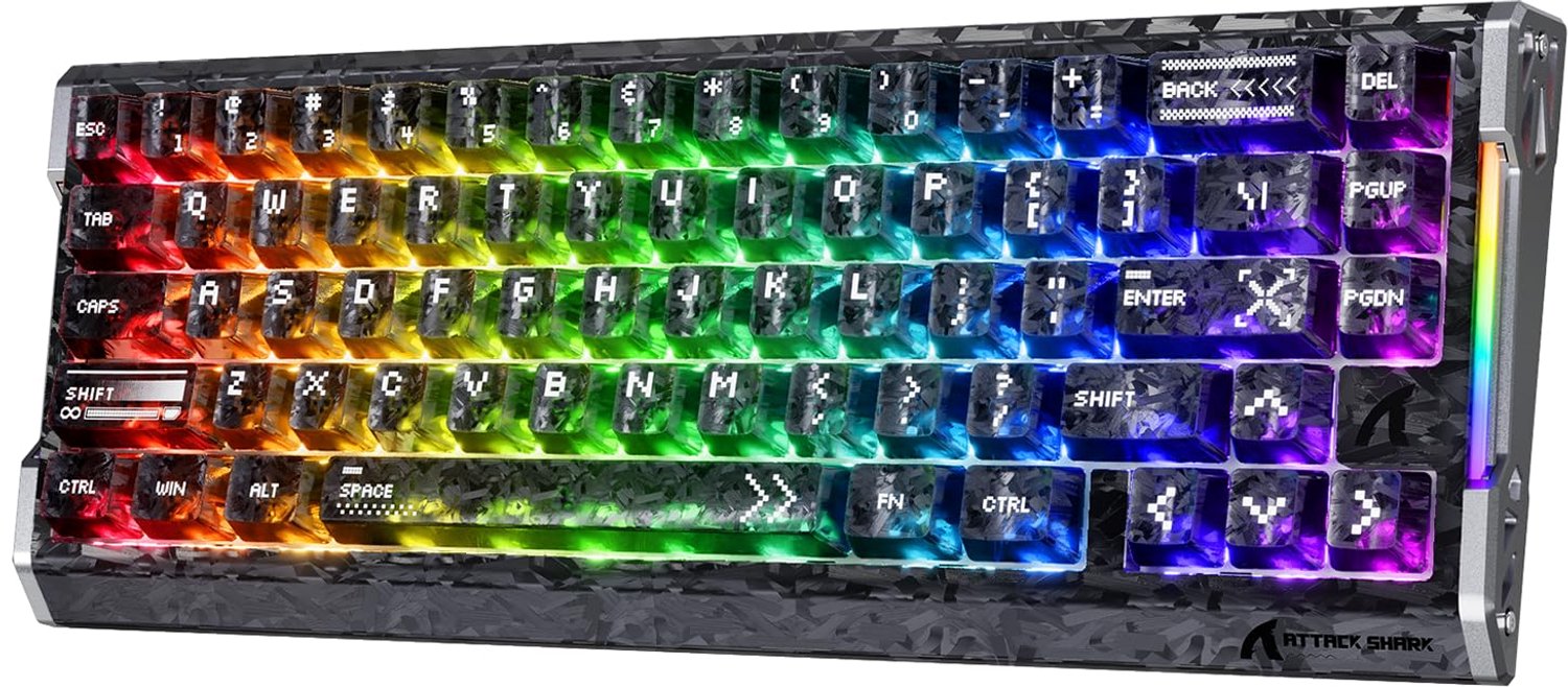 Gaming Toetsenbord met Carbon Fiber en Snelle Trigger