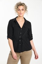 Cassis Dames Getailleerd hemd - Outdoorblouse - Maat 44