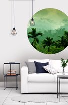 Behangcirkel Oerwoud | ⌀ 140 cm | Wandecoratie | Wandcirkel