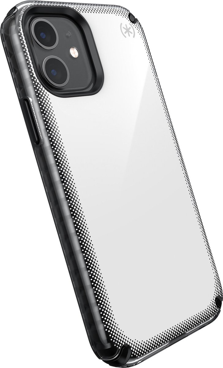 Apple iPhone 12 Hoesje - Speck - Presidio2 Armor Serie - Hard Kunststof Backcover - Transparant - Hoesje Geschikt Voor Apple iPhone 12