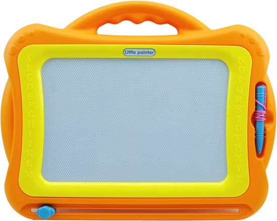 Eco Toys Magnetisch Tekenbord voor Kinderen - XL Oranje Tekenbord