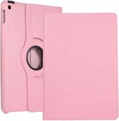 LuxeBass Hoesje geschikt voor  iPad 10.2 (2019 / 2020) - 360° Bookcover - Lichtroze - telefoonhoes - gsm hoes - telefoonhoesjes