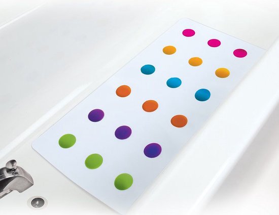 Siège de bain à pois Munchkin Dandy Dots - Blanc