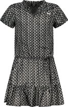 Elle Chic meiden korte mouwen jurk Strass logo Black