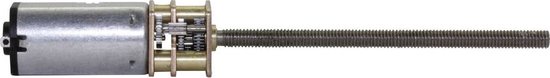 Micro transmission G 53M Sol Expert 96442 avec tige filetée, Pignons métal 1:53 50 - 450 rpm