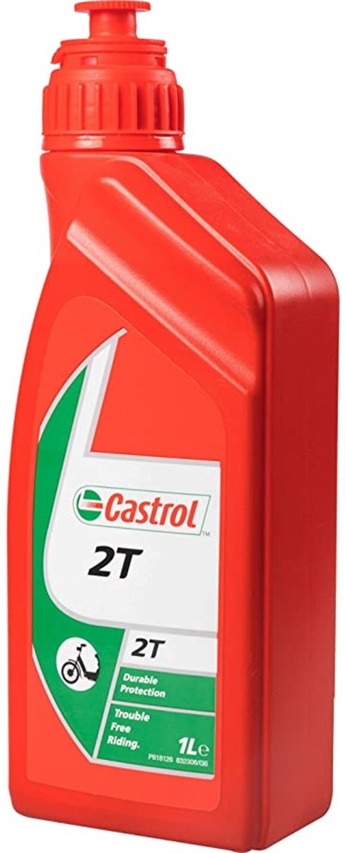 Olie Castrol 2T Rood Motorolie - 1 Liter — afbeelding 2