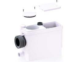 Sanibroyeur Sanipack fecalienvermaler Sanipack voor wandcloset, wastafel, bidet en douche (inbouw)