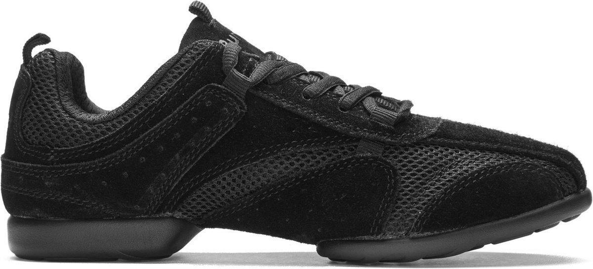 Danssneakers Splitzool Rumpf Nero - Balfolk Trainingsschoen - Zwarte Salsasneakers - Schoenmaat 36