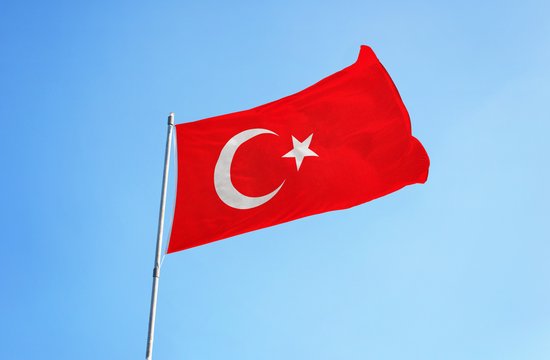 Drapeau Turquie 90x150cm - Drapeau Turquie - Drapeau de la Turquie