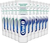 Bol.com Oral-B Intensieve Tandvleesverzorging & Bescherming Tegen Bacteriën - Tandpasta Whitening - Voordeelverpakking 12 x 75 ml aanbieding