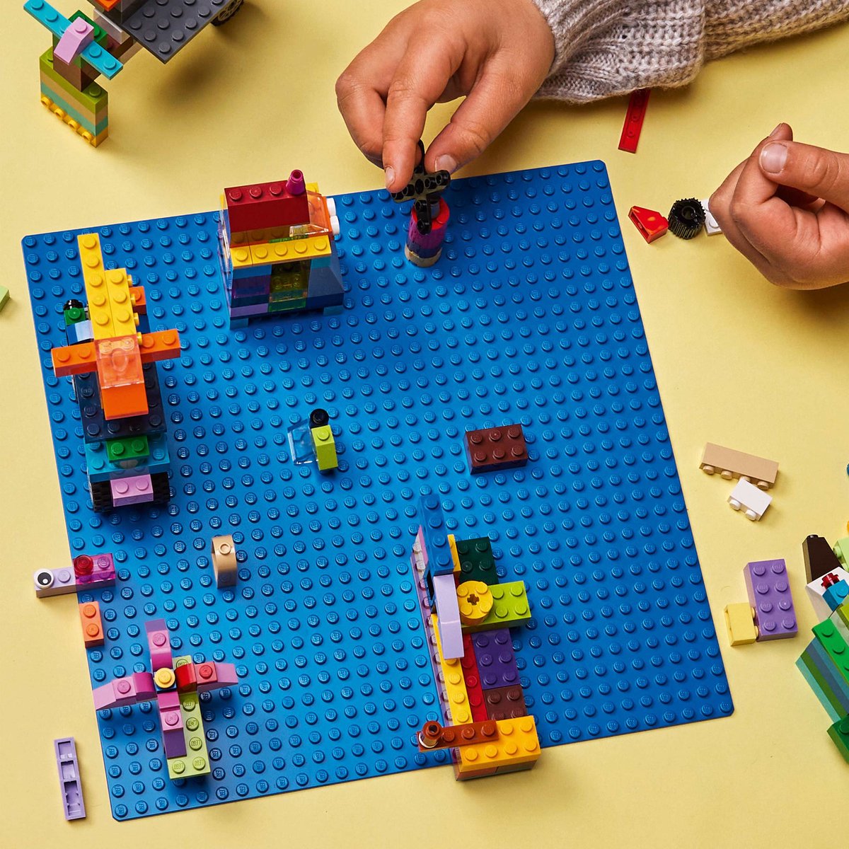 LEGO Classic Blauwe Bouwplaat - 11025 — afbeelding 4