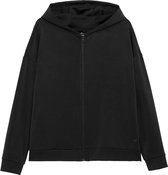 4F Women's Hoodie H4L22-BLD027-20S, Vrouwen, Zwart, Sweatshirt, maat: XS