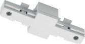 Spanningsrail Isolator - Trion Dual - Rechte Connector - 2 Fase - Mat Wit