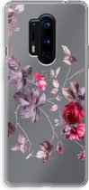 Case Company® - OnePlus 8 Pro hoesje - Mooie bloemen - Soft Cover Telefoonhoesje - Bescherming aan alle Kanten en Schermrand