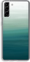 Case Company® - Samsung Galaxy S21 Plus hoesje - Ocean - Soft Cover Telefoonhoesje - Bescherming aan alle Kanten en Schermrand