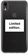Case Company® - iPhone XR hoesje - Limited edition - Soft Cover Telefoonhoesje - Bescherming aan alle Kanten en Schermrand
