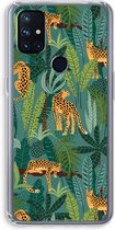 Case Company® - OnePlus Nord N10 5G hoesje - Luipaard 2 - Soft Cover Telefoonhoesje - Bescherming aan alle Kanten en Schermrand