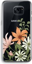 Case Company® - Samsung Galaxy S7 Edge hoesje - Floral bouquet - Soft Cover Telefoonhoesje - Bescherming aan alle Kanten en Schermrand