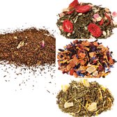 De Gouden Kat - Lente thee pakket - Lekkere Thee voor Pasen - 4 verschillende lente theesoorten in één pakket - 200 gram - losse thee