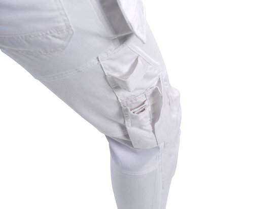 Bitco BTC16W Pantalon de travail de Travail Ultra -Stretch Homme Plâtre et Peinture Finition Water Cordura Poches pour Genouillères Poches à Outils Design Ergonomique Pratique et Confortable