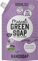 Marcel's Green Soap Handzeep Navulling Lavendel & Rosemarijn - 500 ml